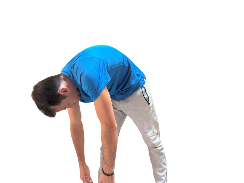 ejercicio de relajacion de hombros, rotacion hacia la derecha