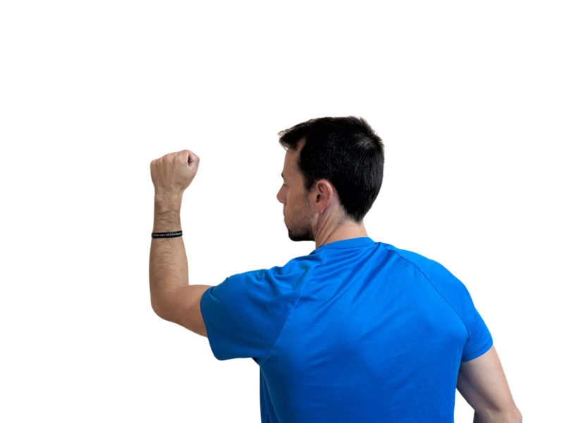 ejercicio de rotacion interna de hombro